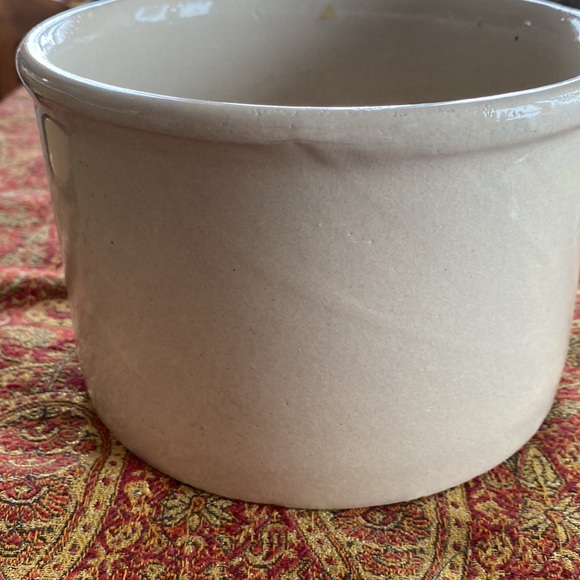 Vintage Robinson Ransbottom Roseville, Ohio folk art stoneware crock - Picture 4 of 7